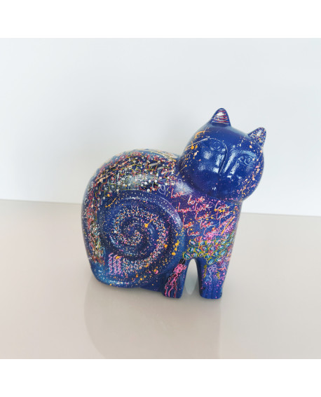 sculpture chat pop art