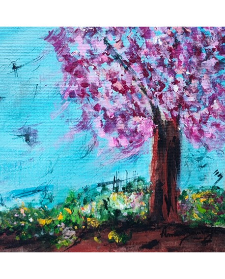 tableau abstrait arbre