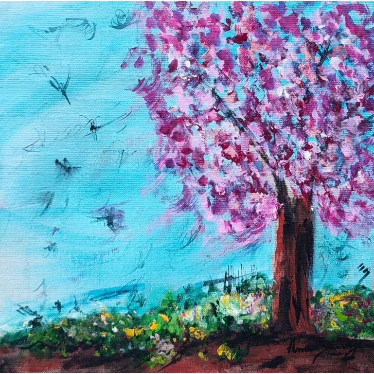 tableau abstrait arbre