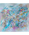 grand tableau abstrait moderne