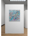 grand tableau abstrait contemporain