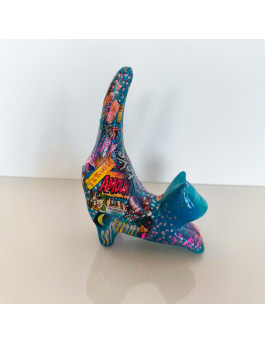 sculpture chat pop art