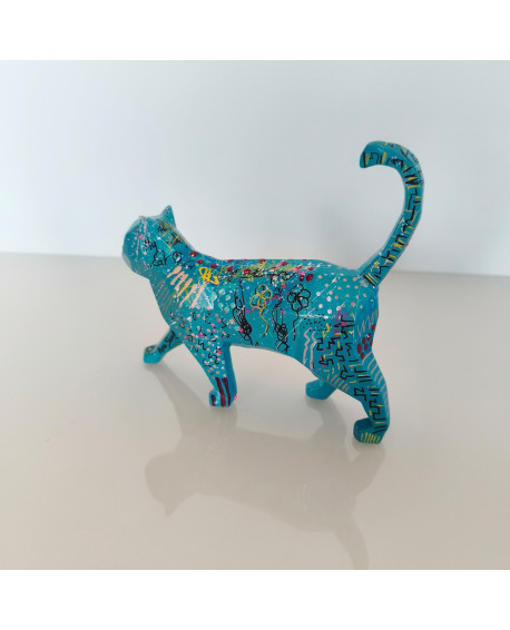 statue chat originale