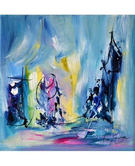 peinture abstraite petit format pas cher