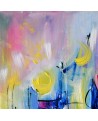 peinture abstraite colorée
