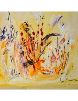 Printemps des fleurs - peinture florale