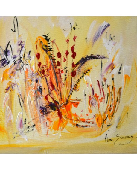 Printemps des fleurs - peinture florale