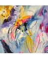 tableau abstrait coloré