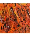 tableau orange et jaune