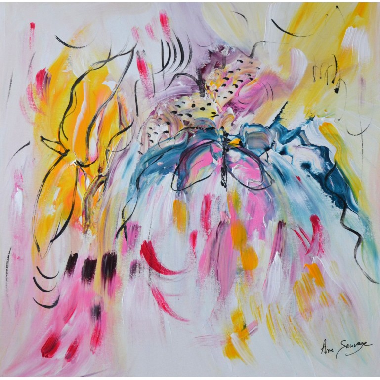 tableau coloré abstrait