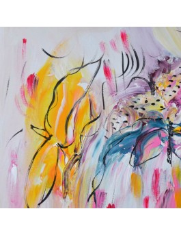 tableau coloré abstrait