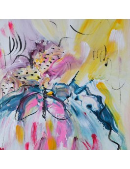 tableau coloré abstrait
