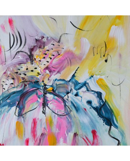 tableau coloré abstrait