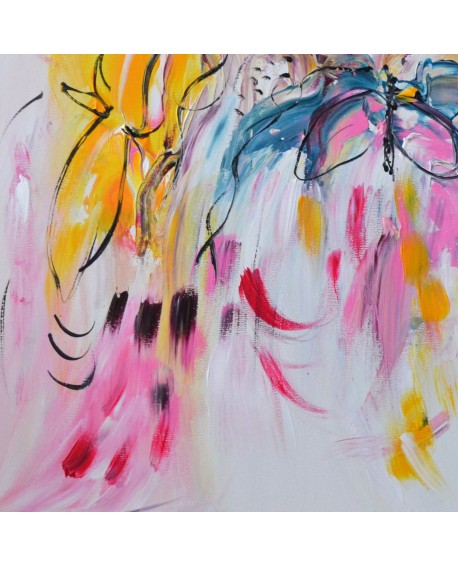 tableau coloré abstrait