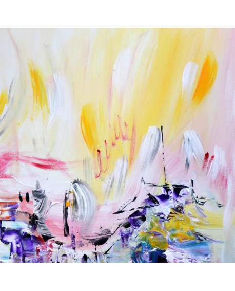 Tableau coloré abstrait