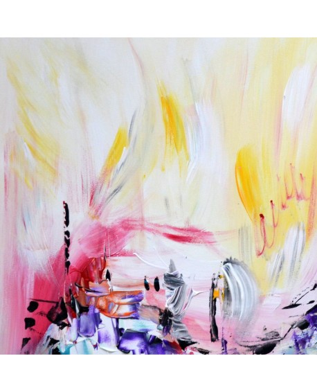Tableau coloré abstrait