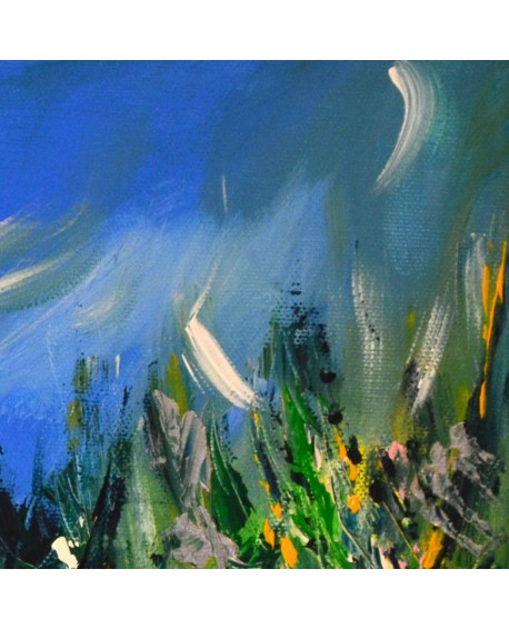 tableau abstrait nature