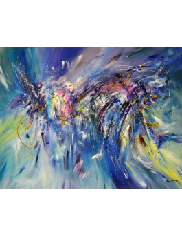  tableau contemporain d'artiste peintre