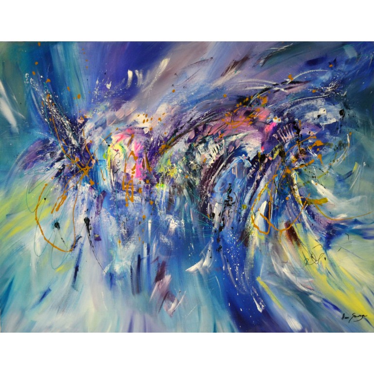  tableau contemporain d'artiste peintre