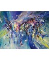  tableau contemporain d'artiste peintre
