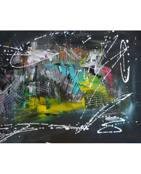 tableau moderne en plusieurs parties