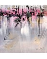 tableau gris rouge noir blanc