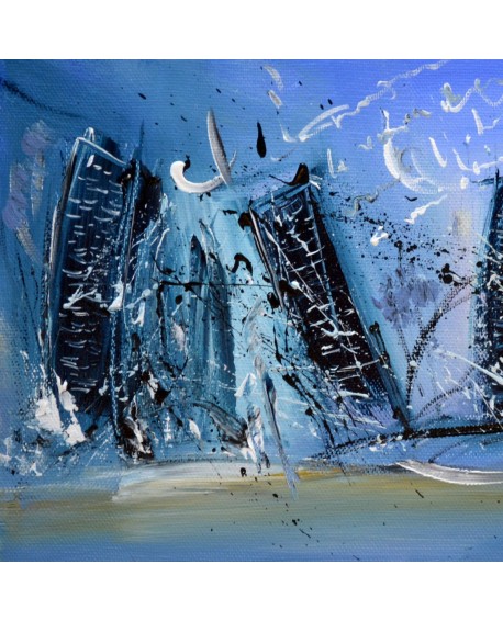 peinture abstraite urbaine