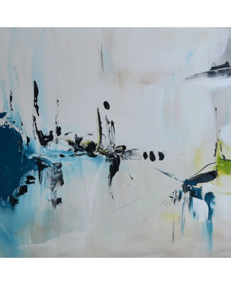 tableau abstrait contemporain épuré