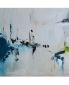 tableau abstrait contemporain épuré
