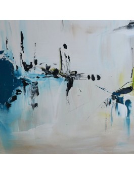 tableau abstrait contemporain épuré