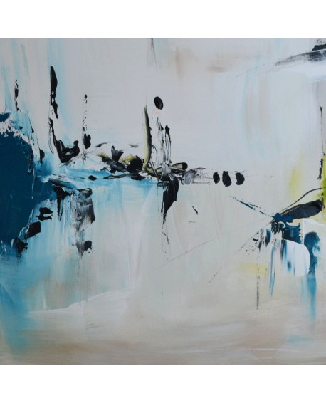 tableau abstrait contemporain épuré