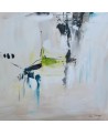 tableau abstrait contemporain épuré