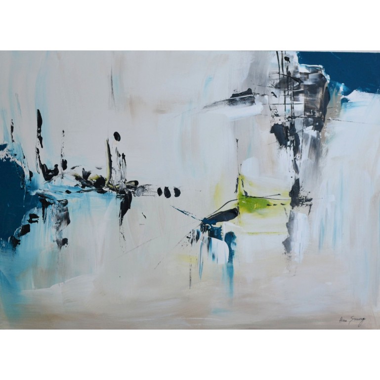 tableau abstrait épuré
