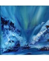 peinture contemporaine bleue