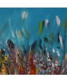 peinture moderne multicolore