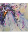 petit tableau abstrait coloré