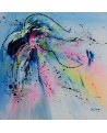peinture moderne colorée