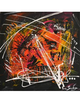 peinture moderne design et flashy