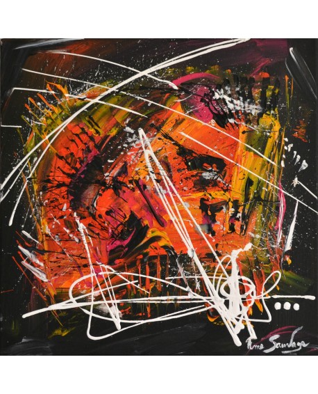 peinture moderne design et flashy