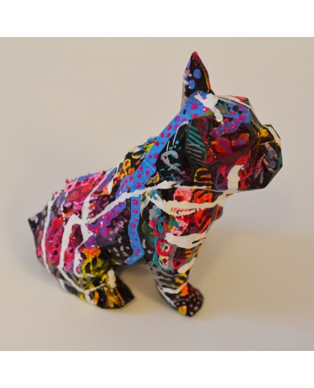 sculpture bouledogue français