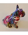 sculpture bouledogue français