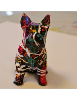 sculpture bouledogue français