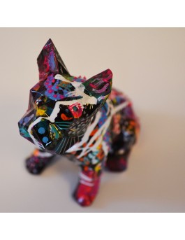 sculpture bouledogue français