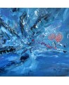 tableau moderne bleu