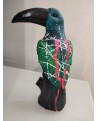 Sculpture contemporaine toucan
