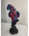 Sculpture contemporaine perroquet