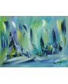 Nuit merveilleuse - tableau vert