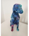 sculpture contemporaine chien