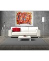 grand tableau abstrait contemporain