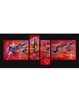 Tableau quadriptyque design